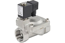 Электромагнитный клапан DN.ru VS2W-401N-PU-NC Ду32 Ру10 сталь 220В AC пилотный D130-01280