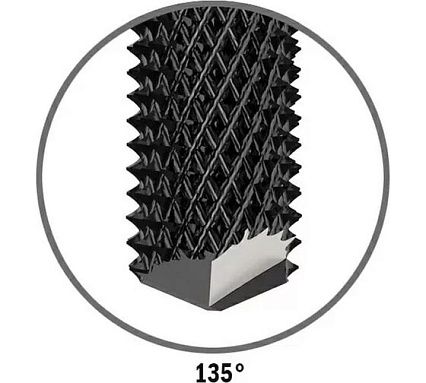 Фреза монолитная для композитных материалов 8x25x63 мм, RH с врезным зубом CMT 151.080.25D
