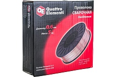 Проволока сварочная омедненная (5 кг; 0.6 мм) Quattro Elementi 770-346
