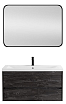 Мебель для ванной Art&Max Family-M 90 см, 2 ящика, Iron Stone
