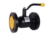 Шаровой стальной кран БРОЕН балломакс кшт для теплоснабжения полный проход ф/ф dn 40 pn 40 с рукояткой RG008SH52R02FD