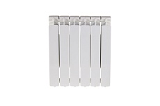 Алюминиевый радиатор STOUT Bravo 500 6 секций боковое подключение SRA-0110-050006