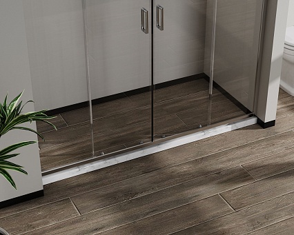 Душевая дверь Vincea Сити (City) VDS-5CT2170CL 170x195 хром, прозрачная