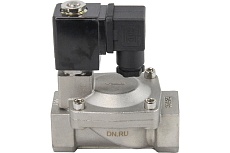 Электромагнитный клапан DN.ru VS2W-401N-PU-NC Ду25 Ру10 сталь 220В AC пилотный D130-01279