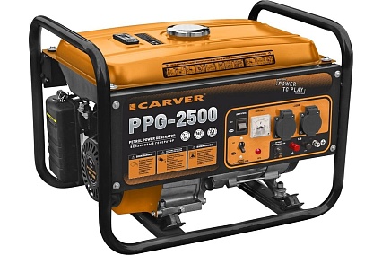 Бензиновый генератор Carver PPG-2500 01.020.00009