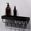 Душевая кабина Am.Pm X-Joy W94C-401-100BT 100x100 см прозрачная, черный матовый