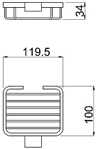 Мыльница Allen Brau Infinity 6.21005-31 черный