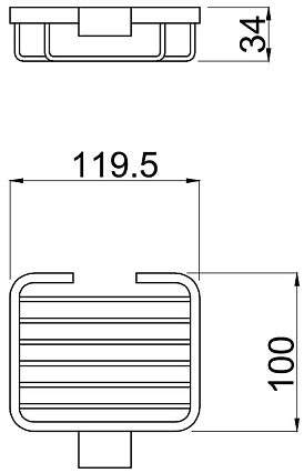 Мыльница Allen Brau Infinity 6.21005-31 черный