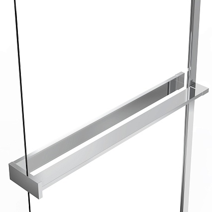 Душевая перегородка Vincea Walk-In VSW-1HR100MR 100x200 хром, зеркальное