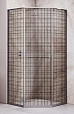 Душевой уголок RGW Stilvol SV-82Gr R 90x90 черная вуаль, серый 33328299-2410R