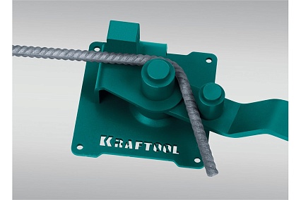 Ручной станок для гибки арматуры Kraftool 16 PT на подшипнике, плавный гиб 23306