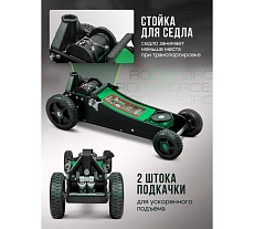 Подкатной гидравлический домкрат Rockforce 3т, h min 155мм, h max 695 мм RF-T830018 MT(57718)