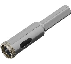 Сверло алмазное по керамограниту (14х67 мм; 3-гранный хвостовик) Matrix 726143