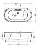 Акриловая ванна Kolpa-San Comodo FS 185x90 см