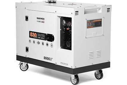 Дизельный генератор с возможностью подключения ATS Daewoo DDAE 10000SE