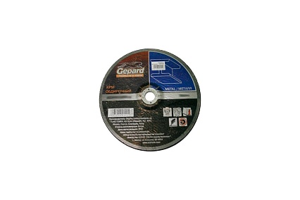 Круг обдирочный для металла 115x6x22.2 мм Gepard GP11115-60