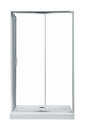 Душевая дверь Aquanet SD-1400A 140x190, прозрачное стекло