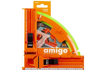 Угловой зажим AMIGO 95 мм 74816