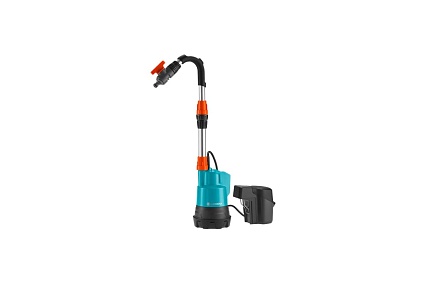 Аккумуляторный насос для резервуаров с дождевой водой Gardena 2000/2 Li-18 01749-20.000.00