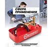 Насос ручной проверочный с манометром Forcekraft и шлангом 1м FK-HS-HP02(58960)