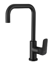 Смеситель для кухни Aquatek Вега AQ1081MB черный матовый