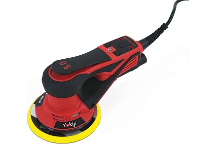 Шлифовальная ручная машинка YOKIJI 220V/50Hz, 350W, эксцентрик 5,0 мм YKJ-1-150-50