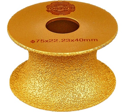 Фреза алмазная кромочная V-75х22.2х40 мм TORGWIN T1319285