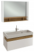 Мебель для ванной Jacob Delafon Terrace 100 см белый бриллиант