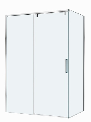 Душевой уголок BelBagno SOFT_CLOSE-1-AH-1-140/80-C-Cr 140x80 прозрачный, хром Душевой уголок BelBagno SOFT_CLOSE-1-AH-1-140/80-C-Cr 140x80 прозрачный, хром