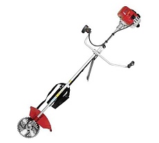 Мотокоса Eco с пильным диском и головкой GTP-185C