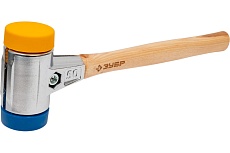 Многофункциональный сборочный молоток Зубр Эксперт с ручкой из ясеня и сменными бойками 2044-50