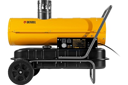 Дизельная тепловая пушка Denzel nhg-20i, 20 кВт, 600 м3/ч, непрямой нагрев, цифровой термостат 96491