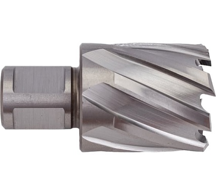 Сверло корончатое HSS по металлу (33х30/63 мм; Weldon 19) D.BOR CD-HSS-030-033-W