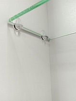 Зеркальный шкаф Art&Max Platino AM-Pla-550-800-1D-L-DS-F 55x80 с подсветкой, левый
