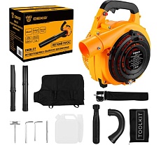 Воздуходувка - пылесос бензиновая Deko DKBL27, легкий пуск, 1.2 л.с., 750 м3/ч 083-2003