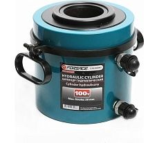Гидравлический цилиндр двойного действия со сквозным отверстием в штоке Forsage F-YG10050KS 100 т 19385