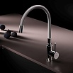 Смеситель для кухни Am.Pm X-Joy S F85B07605 хром/серый