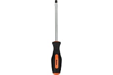 Отвертка с противоскользящей ручкой Ермак SL8x150мм (-), CrV 651-243