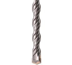 Бур по бетону, двойная спираль, Cobalt W-tip (10x160 мм; SDS PLUS) Denzel 705016
