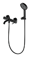Смеситель для ванны Oliveeka Y-Line OL-639017-MB черный матовый