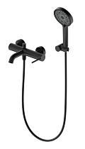Смеситель для ванны Oliveeka Y-Line OL-639017-MB черный матовый