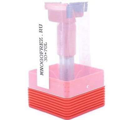 Сверло чашечное четырехзаходное по дереву FT120216L (30х70 мм; хв-к 10 мм; левое вращение) МНОГОФРЕЗ 6603