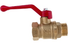Шаровой для воды Valfex 3/4&quot; ВР/НР ручка-рычаг, латунный 11Б27фт1М VF.215.LR1.034.Bir