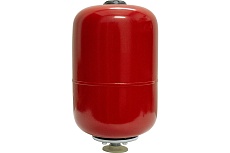 Цилиндрический бак CRUWA 18л, 10 бар, красный, замен. мембрана epdm, присоед. 1&quot;, пр-во by oren/турция/ CRW 18 CRED