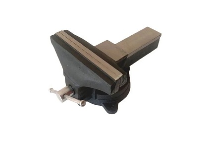 Тиски стальные поворотные Rockforce с наковальней 10" 250мм RF-6540110(60285)