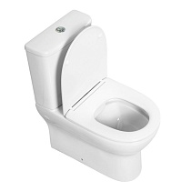 Унитаз-компакт BelBagno Energia BB8134CPR/SC/BB8134T безободковый с сиденьем
