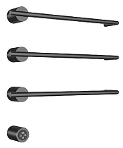 Полотенцесушитель электрический AQUAme AQM3143GM оружейный металл