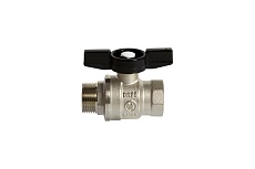 Кран шаровой VRT 3/4'' вн/нар бабочка 528898
