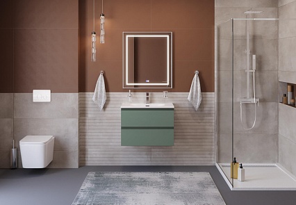 Мебель для ванной BelBagno Kraft 39-700 70 см эмаль, Еловый матовый