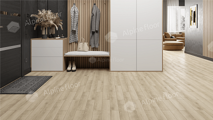 Ламинат Alpine Floor Herringbone Дуб Орлеан 606x101x8 мм, LF102-8A